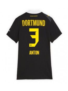 Ženski Nogometna dresi replika Borussia Dortmund Waldemar Anton #3 Gostujoči 2026-27 Kratek rokav
